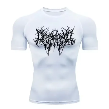 Breathe Divinity Hellfire Oversized T-Shirt [VOID White]