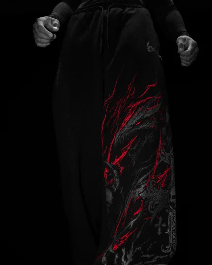 Breathedivinity Wyvern Uncuffed luxury sweatpants [NIGHTMARE]