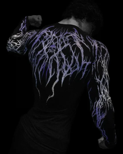 Breathedivinity Void Tech™ Soul Decay longsleeve Compression [HOLLOW PURPLE]